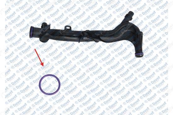 NIFEA 17159 Devirdaim Borusu Contasi Peugeot 108 - 208 - 301 - 308 - 2008 - C1 - C3 - C3 Aircross - C4 Cactus - C-Elysee - Ds3 - Crossland X - Aygo 1.2